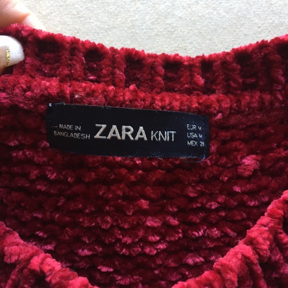 Zara Knit Comfy Long Sleeveless Sweater Sz M - Picture 4 of 8